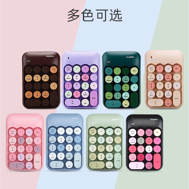 Mofii Skyscraper Wireless Office Digital Keyboard 2.4G Mini Cash Register Financial Accounting Password Min Keypad - Image 2